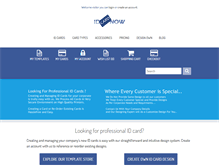 Tablet Screenshot of idcardnow.com